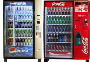 Charlotte Soda Beverage Vending Machines